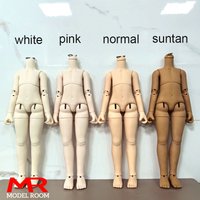 3-on-6 25cm Asi BJD Doll Body for Big Heads Super Flexible Action Figure Replacement 1/6 Joint Body fit 1/3 Scale Head Sculpts