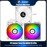 Cpu Cooler Fan 90mm 15mm Super Slim Cooling 9015/9025 15mm 25mm Cooler Silent 1000-2500RPM Black White
