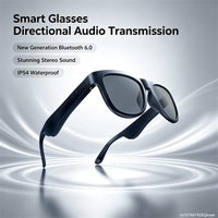 New OVO-1 Earphones Smart Wireless Bluetooth 6.0 Sunglasses Headphone Sports Music Glasses Earbuds HD Mic Headset Long Standby