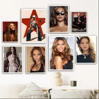 singer pop B-Beyonce Poster retro art living room decoration bar Promotional