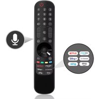 Voice Magic Remote Control for Smart TV, Replacement, Pointer, Flying Mouse, Netflix, Prime Video, Sling, Alexa, 2021-2023