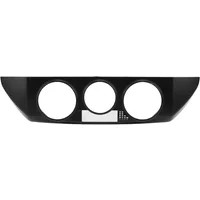 Car Black Front Dashboard AC Heater Control Panel Trim Cover Cap Fit for Polo 9N 2002-2010 6Q0820075C 1QA 6Q0820075C