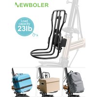 AliExpress NEWBOLER Metal Front Rack for Brompton Bike Bag Front Lightweight Shelf Luggage Rack Bicycle Accessories