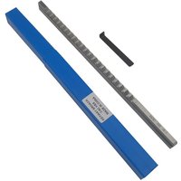 1/4 C Push Type Keyway Broach Inch Sized High Speed Steel HSS Cutting Tool for CNC Broaching Machine Metalworking