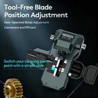 One-step Optical Fiber Cleaver FC-33 All Metal Body for Cable 250μm ~ 3.0mm over 72,000 Fiber Optic Cuts Less Than 0.5 Degree