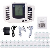 Electrical EMS Tens Massage 10 Level 16 Pads Pulse Acupuncture Muscle Stimulator Physiotherapy Machine Body Relax Health Care