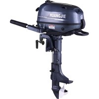 Huangjie Outboard Motors 4 Stroke 8HP Boat Motors Outboard Motor Outboard Engine Motor fueraborda 4 tiempos мотор лодочный