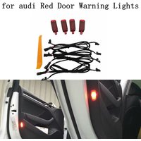 Car Door Light Red Door Warning Lights halogen Lamp Wiring harness For Audi A1 A2 A3 A4 B8 B9 A5 A6 C7 C8 A7 A8 Q3 Q5 Q7 TT RS