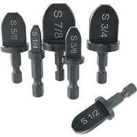 Hex Shank Imperial Tube Pipe Expander Support for Air Conditioner Conditioning Swaging Rotary Tool Set 7/8 3/4 5/8 3/8 1/2 1/4