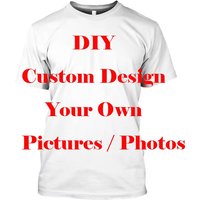 New DIY Pattern T-Shirt For Men Women Personalized Custom 3D Printed T Shirts Summer Casual Short Sleeve O-Neck Tops Street Tees