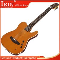 IRIN 39 Inch Silent Classical Guitar 6 String Spruce Top Okoume Wood Back Guitar with Bag Amplifier Guitar Parts & Accessories