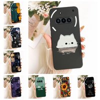 Casing For Nothing Phone (3a) A059 Cover For Nothing Phone 3a Case Silicone Cute Cat Fashion Butterfly Funny Painted