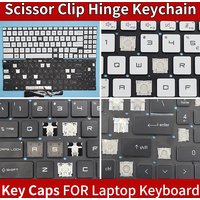 Replacement Keycaps Scissor Clip Hinge For MSI CYBORG 15 A12U A12V A12UDX A12VF A12VE A12VEK A13VF Gaming keyboard Keychain
