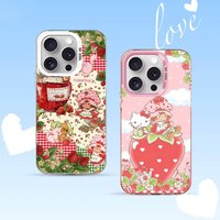 Vintage S-Strawberrys S-Shortcakes Phone Case For IPhone 17 16 15 11 12 13 14 Pro Max 16 Plus 12 Mini 7 8 XR XS 15Pro MAX Cove
