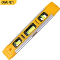 1PC Level Ruler High Precision Strong Magnetic 3 Bubble Level Meter Mini Inclinometer Level Measuring Instrument Household Tools