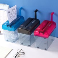 Portable Mini Hand Shredder For Home Office Desk Durable Paper Shredder Eco-friendly Manual Shredder For Bills Photos Documents