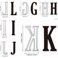 4inch/10cm Alphabets G-L Letters Metal Cutting Dies DIY Card Album Making Scrapbooking Crafts Stencil New 2024