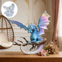 Silicone molds for dragons on branches, reusable resin molds, clay and gypsum molds, DIY decorative pendant handcrafted molds