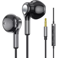 EARDECO 3.5mm Wired Headphones In Ear Headset Wired Earphone with Microphone Stereo Earbuds Sports In-line Control For Phones