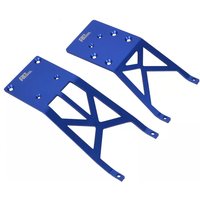 1/10 RC Aluminum Front and Rear Skid Plate for Traxxas 2WD Slash F-150 Slash VXL Replacement Parts #5837