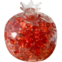Creative Explosion Beads Red Pomegranate Handmade Ball Stress Relieving Toys Slow Rebound Decompression Squeeze Toy