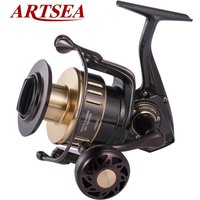 ARTSEA Spinning Reel Seaboat Jigging Poping Reel SW8000 SW10000 Fishing Reel 30KGS Max Drag Power for Saltwater Reel