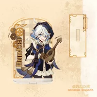 Genshin Impact Furina Clorinde Lyney Marechaussee Hunter Desktop Ornaments Acrylic Standing Card Game Periphery Gift