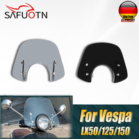 Windschutzscheibe Windschutz Für Vespa GT 200 GTS 250 300 LX 50 125 150 Motorrad Windabweiser LX50 LX 125 LX150 GT200 GTS 250 GTS 300