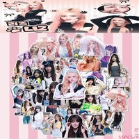 500Pcs Modern Celebrity Star Waterproof Stickers, Wear-Resistant Residue-Free Decals for Daily DIY Personal Decor