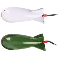 Karpfen Angeln Rakete Feeder Spod Bombe Float Decoy Köder Rack Pellet Rakete Feeder Angeln Köder Feeder Angelgerät Zubehör