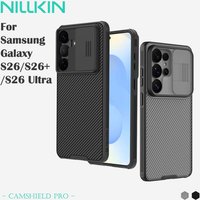 For Samsung Galaxy S26/S26+/S26 Ultra, Nillkin CamShield Case, Protection with Airbag Corners, Military-Grade PC+TPU, Slim Fit