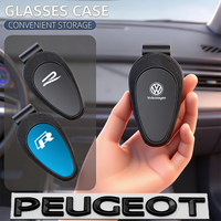 Car Sun Visor Sunglasses Card Ticket Holder Glasses Clip For VW GTI Scirocco Polo Passat Golf Tiguan Jetta Beetle /Car keychain.