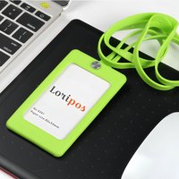 Cute Cartoon Silicone Card Holder Universal for Student Campus Access Cards ID Cards Employee Badges and Hospital Work ID Cards