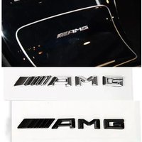 ABS Car Console Fob Sticker Logo AMG Emblem Badge For Mercedes Benz A B C E S GLA CLA GLC GLE AMG Maybach Interior Accessories