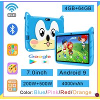 New 7.0-inch 5G WiFi Children's Gift Tablet with 4GB RAM and 64GB ROM Supports Bluetooth, Education, Gaming, Android 9.0