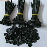 Universal Nylon Kabelbinder Schnalle Auto Verschluss Schraube Ersatz Clip Auto Kotflügel Selbstsichernde Zip Krawatten Halter 1/10/20/50/100PCS