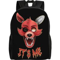 Foxy FNAF It's Me Cool Backpack Gift High School Hiking Travel Freddys Game Daypack for Men Women College Canvas Bags