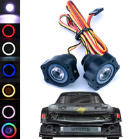 For 1/7 ARRMA FELONY 6S BLX Street Bash All-Road Muscle Car INFRACTION V2 Car LED Simulation Headlights Angel Eye Lamp Rc Car