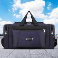 Large Capacity Weekend Duffle Travel Bag Oxford Hand Luggage Bag Waterproof Portable Unisex Zipper Outdoors Duffle Travel Bag