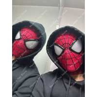 New Handmade Spiderman 2 Movie Accuracy Garfield Version Cosplay Mask Peter Parker Venom Marvel Collectible Toys Gift For Fans image 4