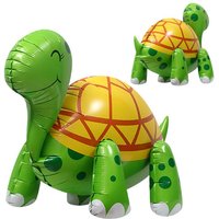 Sea Turtle Balloon Cute 4D Inflatable Animals Foil Turtles Blow Up Animals Cute Turtle Themed Decorations For Jungle Forest Zoo