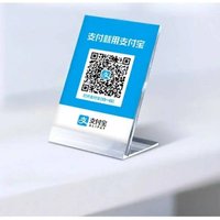 1pc Metal Base Slot Desktop Photo Picture Display Holder Acrylic Menu Desk Sign For Office Stand Upc Qr Code Scanner Label Frame