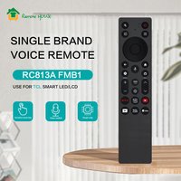RC813A FMB1 Voice Remote Control Fit For TCL QLED 4K UHD Smart TV QM6K QM7K Series 85QM6K 98QM6K 55QM7K 65QM7K 75QM7K 85QM7K