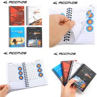 ACCMOS Jotter Archery Scoring Book Target Score Notebook Daily Shooting Points Race Score Pocketbook Target Rings Score Workbook