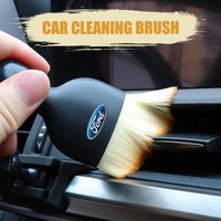 Car Air Outlet Cleaning Soft Brush Tool Center Cover For Ford Explorer Escape Fiesta Fusion Mondeo ST FOCUS Kuga MK2 MK3 Shelby