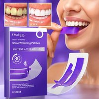 Teeth Whitening Strips Gentle Teeth Cleaning Stains Removal Daily Yellowing Oral Care For Lasting Bright Smile Home Use