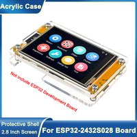 Acrylic Case For 2.8 Inch LCD Touch Display Development Board 240*320 Screen Protective Shell For ESP32-2432S028 Arduino LVGL