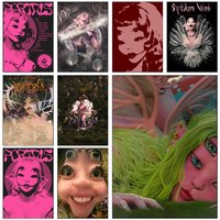 M-Melanie Martinez New Music Album Poster HD art sticky wall waterproof home living room bedroom bar aesthetic decoration