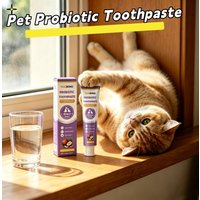 100g Coconut Flavor Pet Toothpaste Reduce Plaque For Pets Remove Tartar Deep Clean Cat And Dogs Teeth Freshen Breath Toothpastes