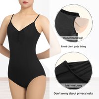 Ballet Leotard for Women Dance Black Long Sleeve Leotard for Ballet Dance Dancewear Leotard for Gymnastics